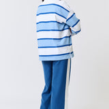 Ronnie Rugby Shirt - Sky Stripe
