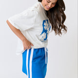 Milana Mini Skirt - Cobalt