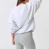 Tia Bike Short - Grey Marle