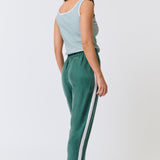 Calista Tank - Jade Stripe