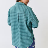 Maya Shirt - Jade Check