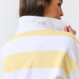 Lily Rugby Shirt - Banana Stripe