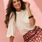 Solana Tee - White
