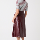 Zephyr Skirt - Cranberry