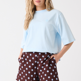 Hallie Tee - Ice Blue
