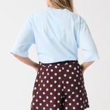 Hallie Tee - Ice Blue