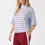 Hallie Tee - Ice Berry Stripe