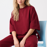 Sage Tee - Raspberry