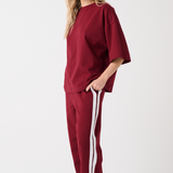 Sage Tee - Raspberry
