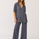 Molly Knit Pant - Slate Knit