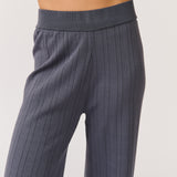 Molly Knit Pant - Slate Knit
