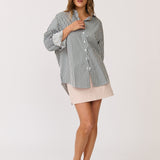 Tammy Shirt - Slate Stripe