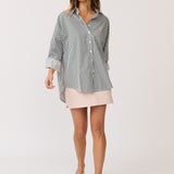 Tammy Shirt - Slate Stripe