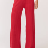 Molly Knit Pant - Cherry Knit
