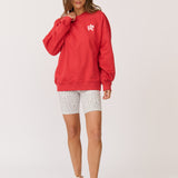 Nina Sweater - Cherry