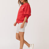 Nina Sweater - Cherry