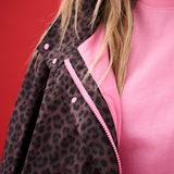 Beau Spray Jacket - Chocolate Leopard