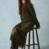 Luna Skirt - Khaki
