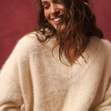 Emmie Knit Sweater - Cream