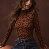 Saffiya Skivvy - Fudge Leopard