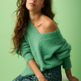 Emmie Knit Sweater - Sea Green