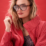 Beau Spray Jacket - Red Check