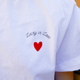 Ace of Hearts - White / Red