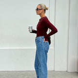 Aspyn Top - Plum