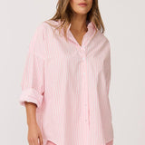 Tammy Shirt - Bubblegum Stripe