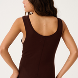 Thea Knit Tank - Truffle