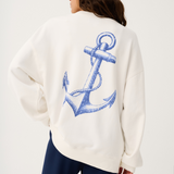 Nina Sweater - White Anchor