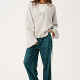 Adela Knit Cardi - Grey Marle