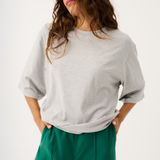 Solana Tee - Grey Marle