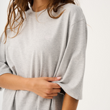 Solana Tee - Grey Marle