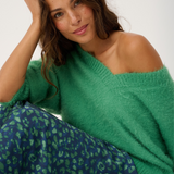 Emmie Knit Sweater - Sea Green