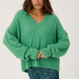 Emmie Knit Sweater - Sea Green