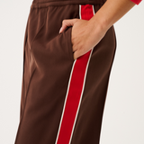 Dusty Pant - Truffle/Red