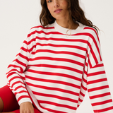 Rae Knit - Siren Stripe