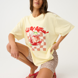 Jeana Tee - Out Of Office : Vintage Wash Lemon