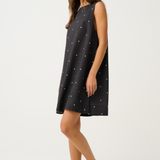 Mason Mini Dress - Black Spot