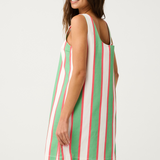 Abi Mini Dress - Carnival Stripe