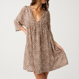 Emery Dress - Leopard