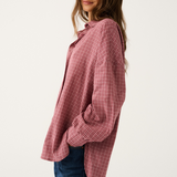 Darby Shirt - Mulberry Check