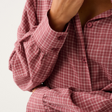 Darby Shirt - Mulberry Check