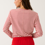 Aspyn Top - Ruby Stripe