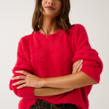 Ayla Sweater - Scarlet