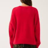 Ayla Sweater - Scarlet