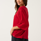 Solana Tee - Ruby