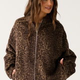 Milo Jacket - Brushed Leopard