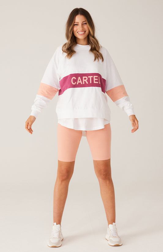 Matilda Sweater - Berry Blossom